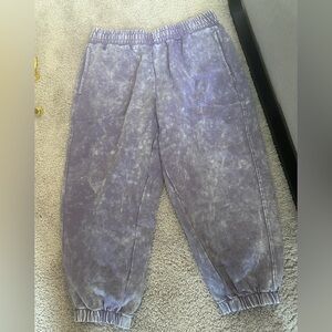 Calvin Klein Purple Tie-Dye Joggers